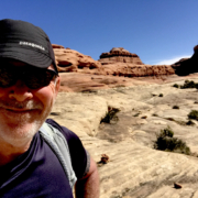 Mark Neese from True North Counseling in a photo hiking. The Healthy Aging Series Season 11 Episode 5 Blog, The Gift that Keeps on Giving.