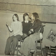 Photo of Mark Neese of True North Counseling with some friends during his high school days.