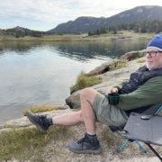 Photo of Mark Neese, owner of True North Counseling, on a hiking trip.