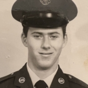 Mark Neese as a young man in the U.S. Air Force.