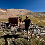 Mark Neese of True North Counseling posing for a photo on a hiking trip.