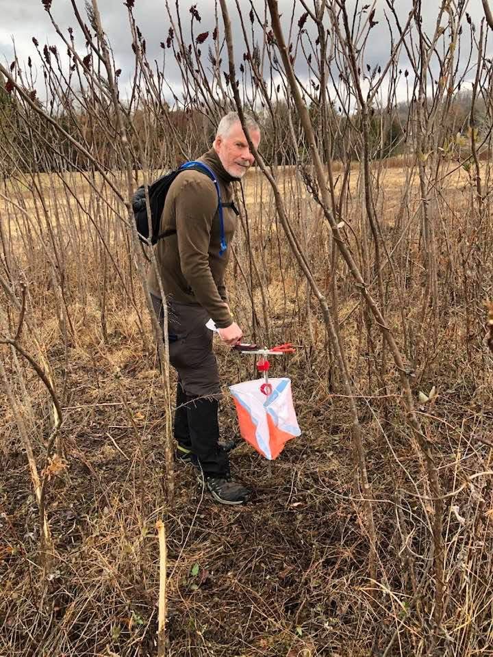 Photo of Mark Neese out in nature.
